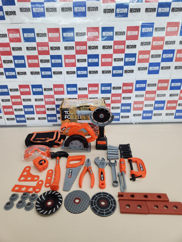 Set de herramientas Hyrenee con cinturón infantil.